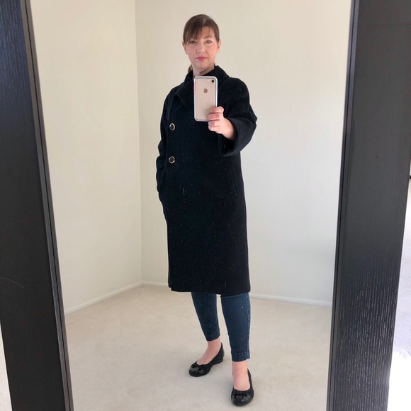 Miss V Valentino Jackets & Blazers - Vintage Valentino Miss V Wool Coat